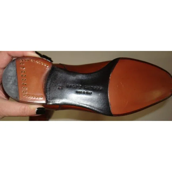 New Womens 7 8 8.5 NIB Ralph Lauren Collection Rexford Brown Leather Boot Italy